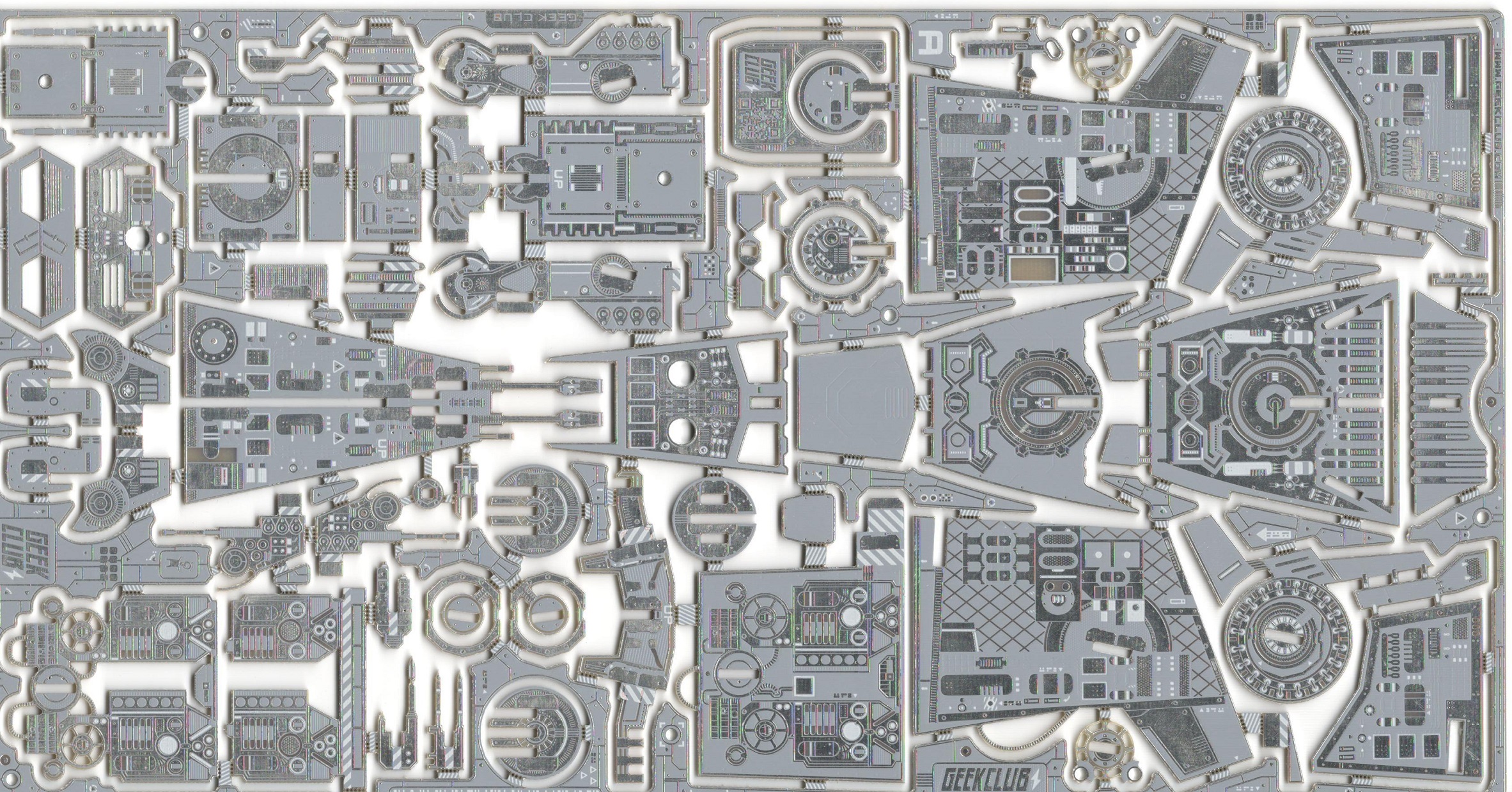 精密玩具雙面板（灰色阻焊）