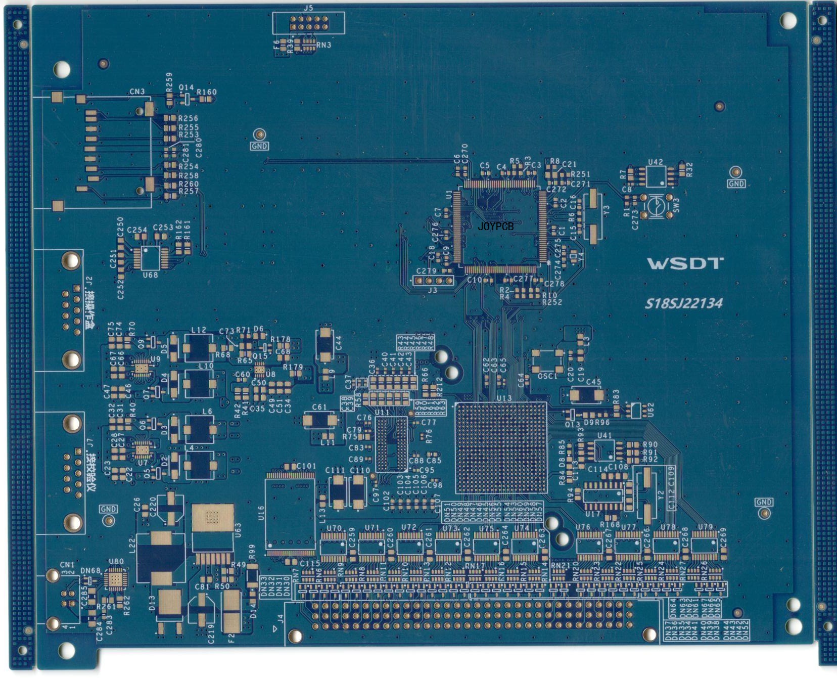 八層工控阻抗板